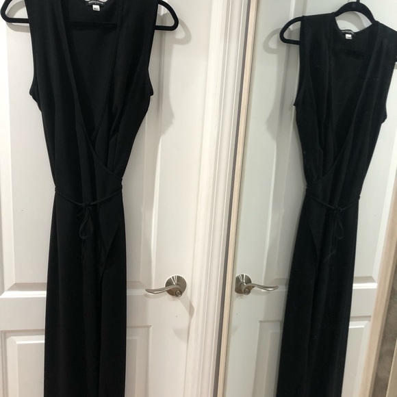 American Apparel size medium 95% polyester 5% elastane wrap dresses - Picture 11 of 17